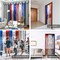 4th of July Decorations,Red White and Blue 3 Pack Tinsel Foil Fringe Curtains